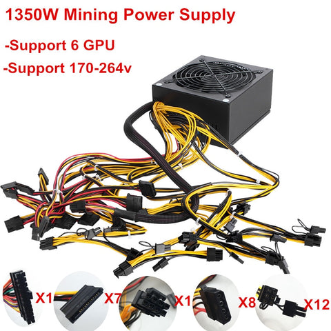 T.F.SKYWINDINTL 1350W ATX PC Power Supply