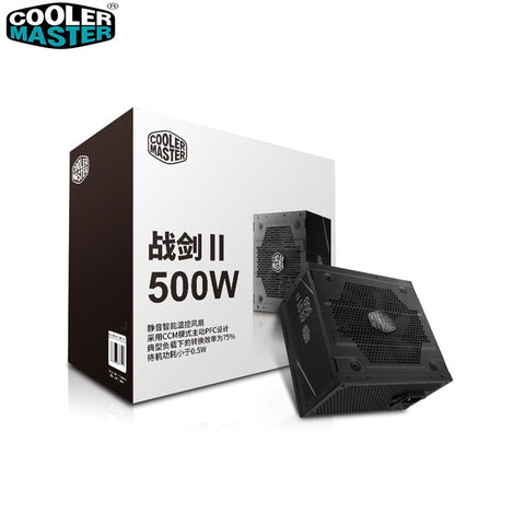 Cooler Master PC PSU Computer Power Supply Rated 500W